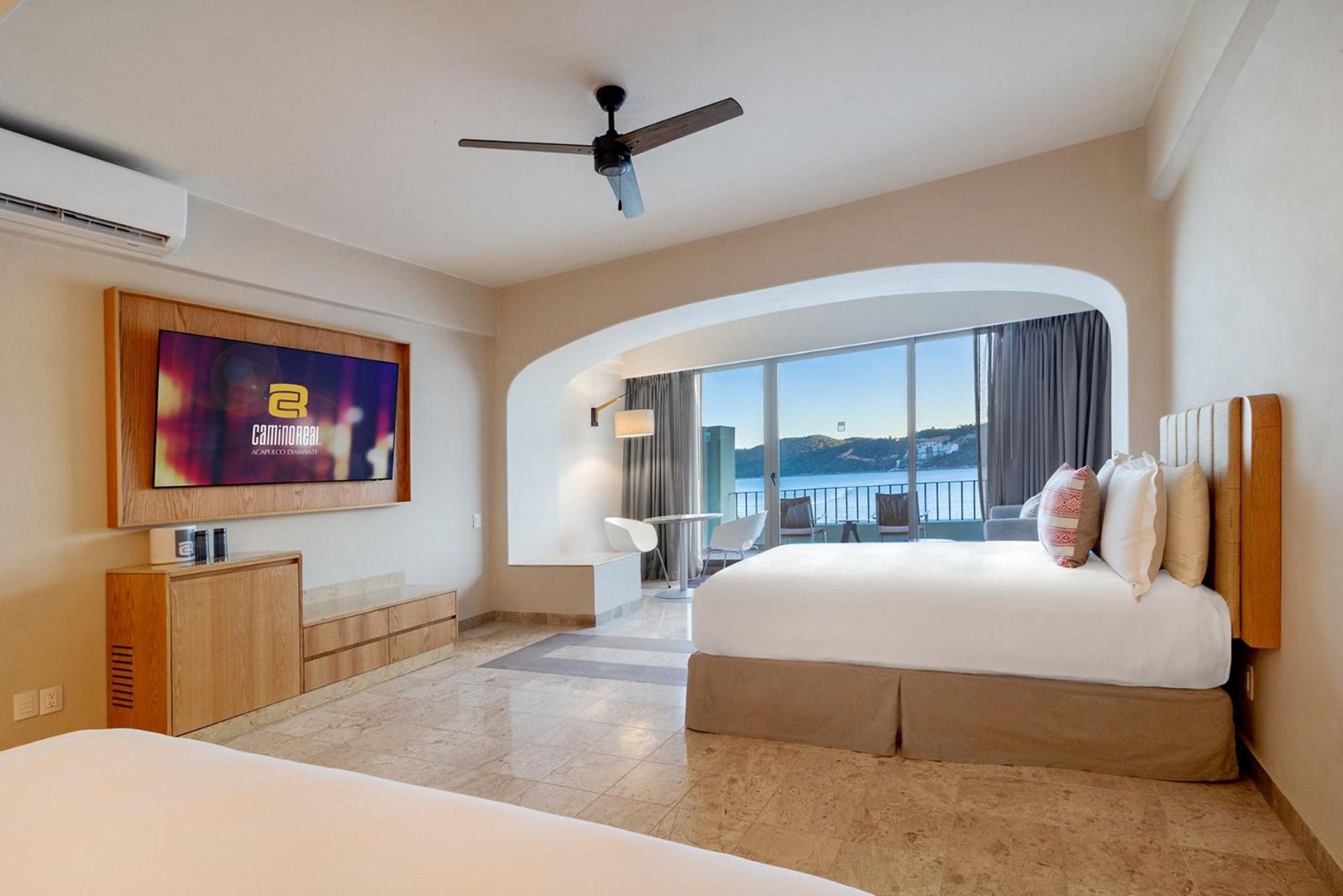 Camino Real Acapulco Diamante Exterior foto Deluxe Oceanfront King