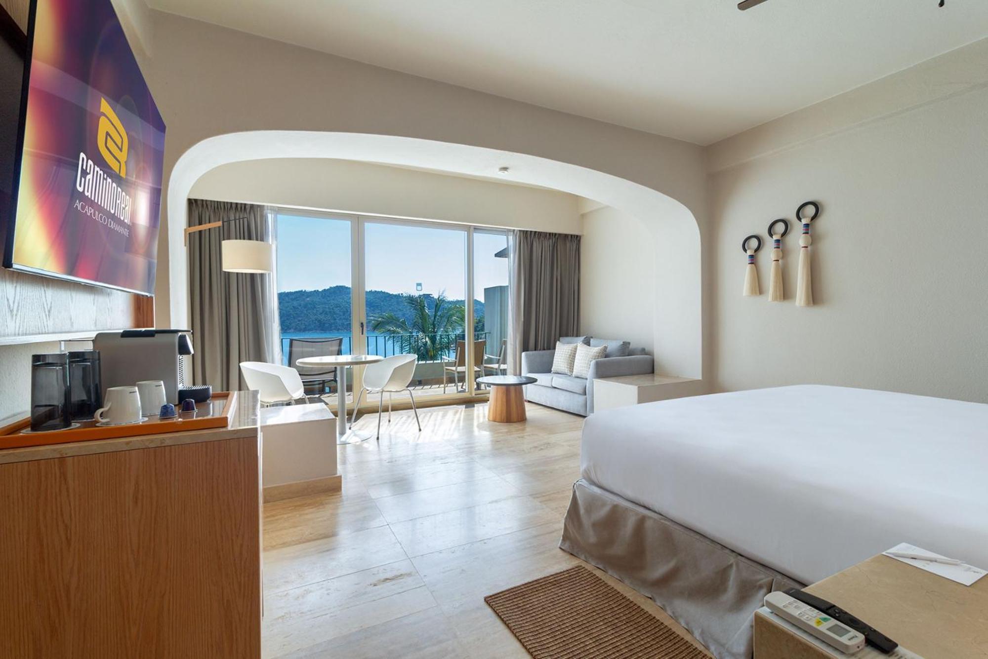 Camino Real Acapulco Diamante Exterior foto Deluxe Ocean View Room